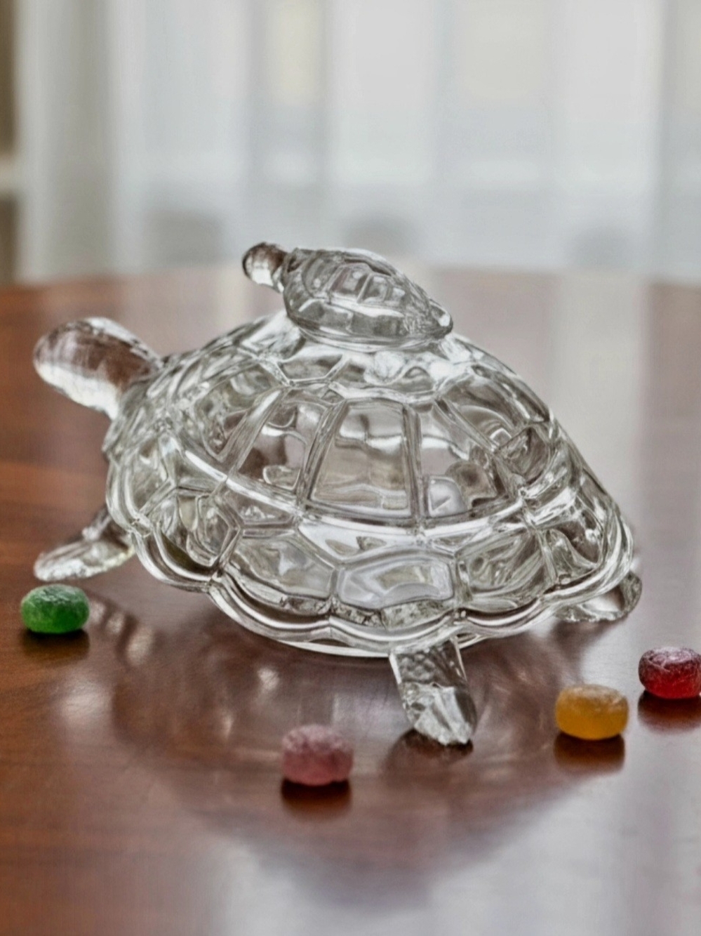 SHANNON CRYSTAL BY GODINGER CRYSTAL TURTLE COVERED BOX